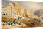 Principal range of tombs by William Henry Bartlett