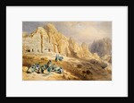 Principal range of tombs by William Henry Bartlett