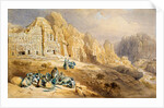 Principal range of tombs by William Henry Bartlett