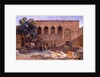 El Mahkemeh or court of the Cadi by Frank Dillon
