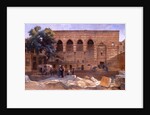 El Mahkemeh or court of the Cadi by Frank Dillon