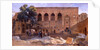 El Mahkemeh or court of the Cadi by Frank Dillon