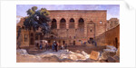 El Mahkemeh or court of the Cadi by Frank Dillon