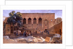El Mahkemeh or court of the Cadi by Frank Dillon