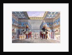 Reconstruction of the Throne Room in the palace of Ashurnasipal II at Nimrud, in Iraq by Austen Henry Layard