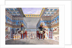 Reconstruction of the Throne Room in the palace of Ashurnasipal II at Nimrud, in Iraq by Austen Henry Layard