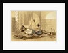 An Odalisque Playing With a Child by Félix Henri Emmanuel Philippoteaux