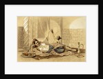 An Odalisque Playing With a Child by Félix Henri Emmanuel Philippoteaux