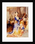The Favourite Odalisque by Thomas Allom