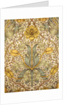 Lily wallpaper by William Morris