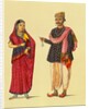 Gujarat couple of Tanjore by Unknown