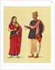Gujarat couple of Tanjore by Unknown