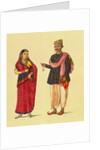 Gujarat couple of Tanjore by Unknown