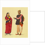 Gujarat couple of Tanjore by Unknown