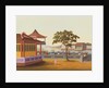 Large garden scene. China, 19th century by Unknown