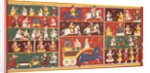 Krishna revealing his nature as Vishnu to an Englishman by Unknown