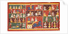 Krishna revealing his nature as Vishnu to an Englishman by Unknown