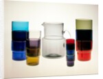Pitcher & Stacking tumblers by Saara Hopea