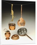 Minature Kitchen Utensils. Netherlands, 17th century by Anonymous