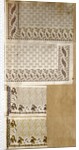 Sample from the pattern book Fancy Vestings and Handkerchief Goods by Anonymous