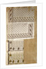 Sample from the pattern book Fancy Vestings and Handkerchief Goods by Anonymous