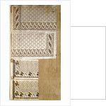 Sample from the pattern book Fancy Vestings and Handkerchief Goods by Anonymous
