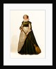 Dummy board figure of a housemaid holding a broom. Kent, England, c.1630. by Unknown
