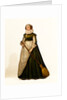Dummy board figure of a housemaid holding a broom. Kent, England, c.1630. by Unknown