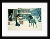 Greeting The Postman by Robert Walker Macbeth