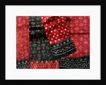 Four fragments of handkerchiefs by Unknown