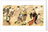 Scene of Women at a Bathhouse from the Kabuki's play Yamato Meisho Senbonzakura by Utagawa Kunisada