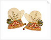 Pair of christening mittens by Charles Ricketts