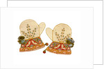 Pair of christening mittens by Charles Ricketts