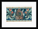 Panel with flowers and leaves motifs by George Washington Henry Jack