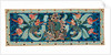 Panel with flowers and leaves motifs by George Washington Henry Jack