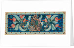 Panel with flowers and leaves motifs by George Washington Henry Jack