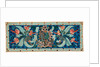 Panel with flowers and leaves motifs by George Washington Henry Jack
