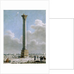 Vue de la Colonne de Pompée à Alexandrie by Dominique Vivant Denon