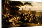 The Chelsea pensioners commemorating Trafalgar by John Burnet