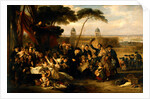The Chelsea pensioners commemorating Trafalgar by John Burnet