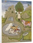 Rustam killing the White Devil by Unknown