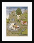 Rustam killing the White Devil by Unknown