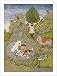 Rustam killing the White Devil by Unknown