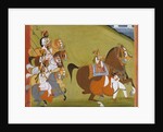 Raja Ranjit Singh of Jaisalmer. Jaisalmer, India, mid-19th century by Unknown