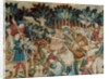 Devonshire Hunting Tapestry, Boar and Bear Hunt, detail by Anonymous