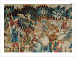 Devonshire Hunting Tapestry, Boar and Bear Hunt, detail by Anonymous