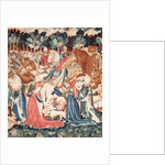 Devonshire Hunting Tapestry - Boar & Bear hunt. Southern Netherlands, 15th century by Anonymous