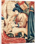 Devonshire Hunting Tapestry - Boar & Bear hunt. Southern Netherlands, 15th century by Anonymous