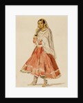 Dancing girl of Udaipur by Unknown