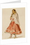 Dancing girl of Udaipur by Unknown